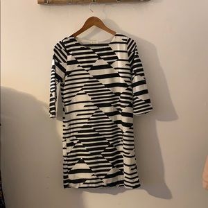 Abstract Stripped Dress